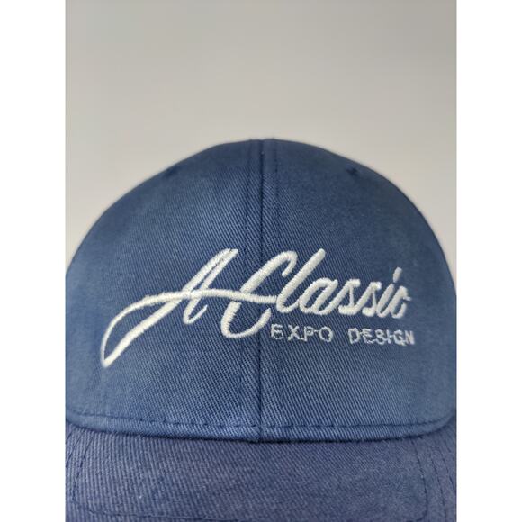 A Classic Expo Design FlexFit Hat Size L/XL Blue Embroidered Port Authority - Picture 3 of 9